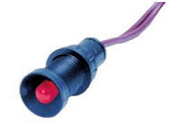 Kontrolka diodowa klosz 5 mm 230V KLP-5/R czerwona 84505001 Simet