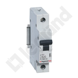 Wyłącznik nadprądowy RX3 1P B20A 419137 Legrand