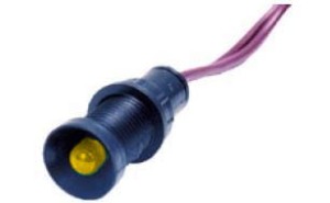 Kontrolka diodowa klosz 5 mm 230V KLP-5/Y żółta 84505004 Simet