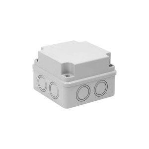 Puszka natynkowa hermetyczna 108x108x76 z osłabieniami pod dławiki PH-1B.2 28.15