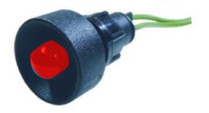 Kontrolka diodowa klosz 10 mm 230V KLP-10/R czerwona 84510001 Simet