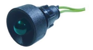 Kontrolka diodowa klosz 10 mm 24V KLP-10/G zielona 84410005 Simet