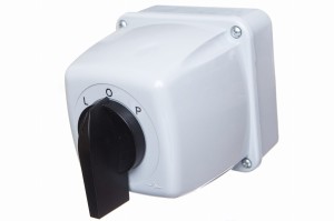Łącznik krzywkowy 16-43 przełącznik kierunku obrotów L-O-P 16A w obudowie IP44 921616 Elektromet