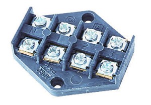 Płytka odgałęźna ZPT romb 4.0mm2 4 tory ZPT4-4.0 83003007 Simet