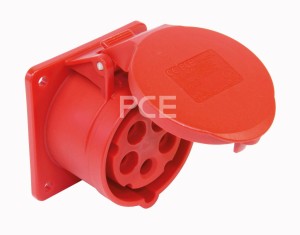 Gniazdo tablicowe proste TWIST 16A 400V 3P+Z+N 75x75mm IP44 315-6f7 PCE