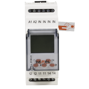 Programator czasowy-astronomiczny ZCM-31 1-kanałowy AC 230V Zamel