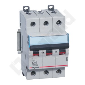 Wyłącznik nadprądowy S 303 3P C 40A 403549 (605654) Legrand