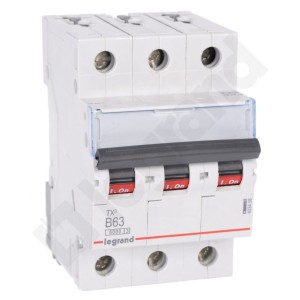 Wyłącznik nadprądowy S 303 3P B 63A 403408 (605556) Legrand