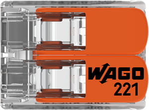 Szybkozłącze mini 2x0,05-6 opak 50szt 221-612  WAGO