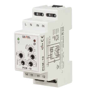 Przekaźnik dwuczasowy PCM-10 230V 16A Zamel