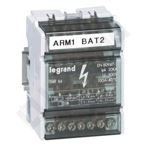 Modułowy blok listew rozdzielczych 100A BR 4-7 004884 Legrand