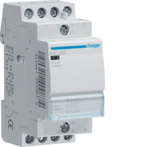 Stycznik 230VAC 4NO 25A AC-7a/b ESC425 Hager