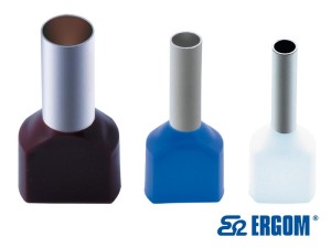 Końcówka HI 2x2.5/10 niebieska (100szt) 321-407200 Ergom