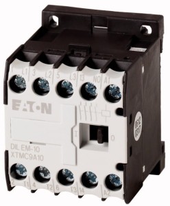 Mały stycznik AC-3/9A 4kW/ 1Z 0R DILEM-10(24V50/60HZ) 021417 Eaton
