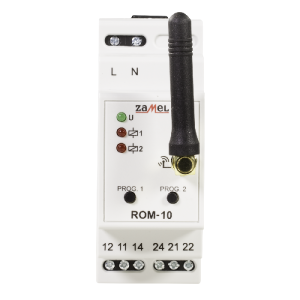 Radiowy odbiornik modułowy ROM-10 2-kanałowy Zamel