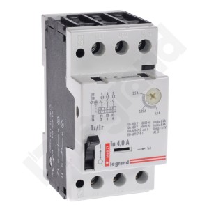 Wyłącznik silnikowy M 250 1z/1r 2.5-4 606827 Legrand
