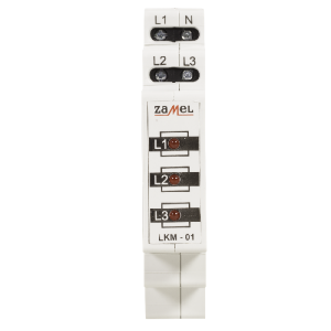 Lampka sygnalizacyjna LKM-01-10 3xczerwona Zamel