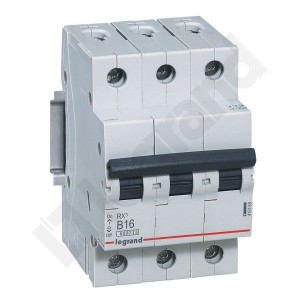 Wyłącznik nadprądowy RX3 3P B16A 419169 Legrand