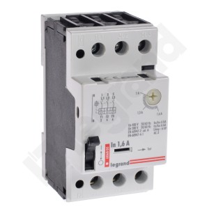 Wyłącznik silnikowy M 250  1.0-1.6A 606805 Legrand