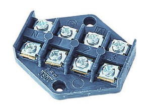 Płytka odgałęźna ZPT romb 2.5mm2 4 tory ZPT4-2.5 83001007 Simet