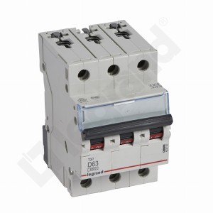 Wyłącznik nadprądowy S 303 3P D 63A 403761 (605756) Legrand