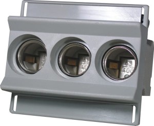 Gniazdo D0 (3p) na szynę TH D02N/3-K E18 002222021 ETI