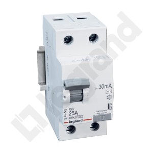 Wyłącznik różnicowoprądowy RX3 2P 25A 30mA AC 402024 Legrand