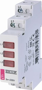 Sygnalizator obecności napięcia SON H-3R 002471552 ETI