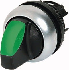 Przełącznik podświetlany 2 położenia zielony M22-WRLK-G 216827 Eaton