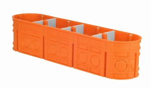Puszka podtynkowa 4x60 mm głęboka Multiwall M4x60F 33170008 Simet