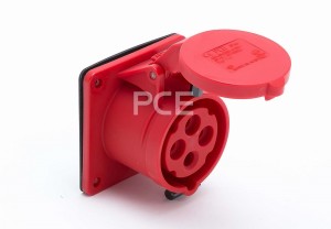 Gniazdo tablicowe 16A 4P IP44 70x70    314-6 PCE