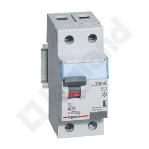 Wyłącznik różnicowoprądowy P302 2P 40A 30mA AC 411510 Legrand